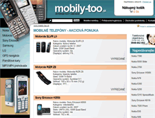 Tablet Screenshot of mobily-too.sk